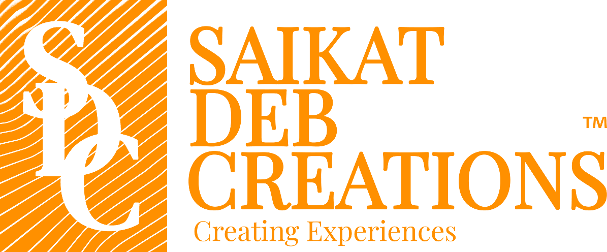 SAIKAT DEB CREATIONS OFFICIAL LOGO
